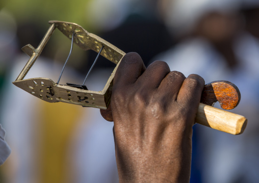 Sistrum Rattles During Ethiopian Orthodox Timkat Epiphany Festival, Lalibela, Ethiopia