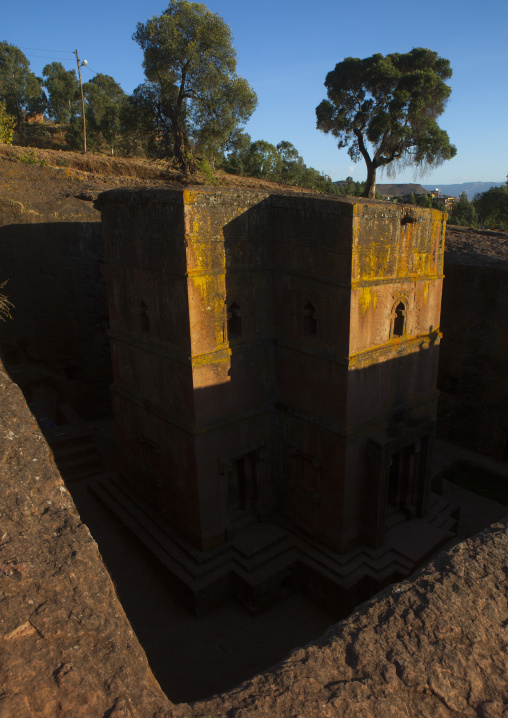 Monolithic Rock-cut Church Of Bete Giyorgis, Lalibela, Ethiopia