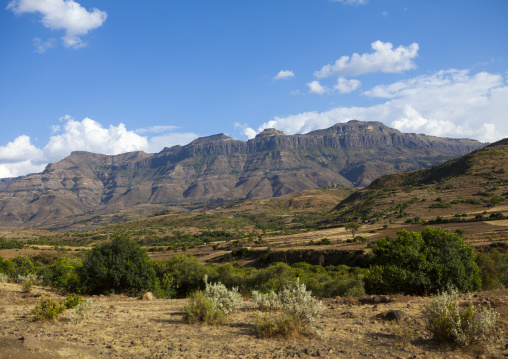 Highlands Landscape, Lalibela, Ethiopia