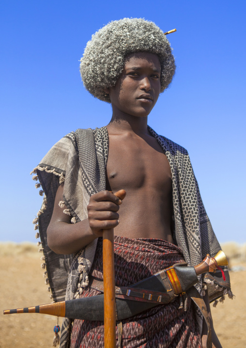 Mr Awol Mohammed, Afar Tribe Man, Mille, Ethiopia