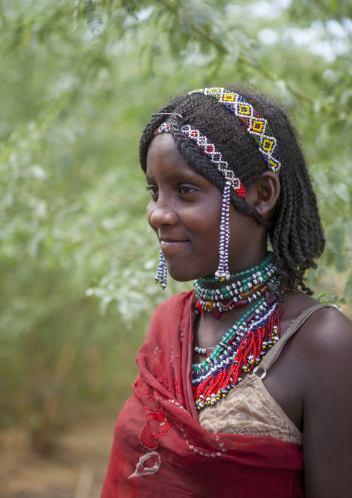 Afar Tribe Woman, Assaita, Afar Regional State, Ethiopia