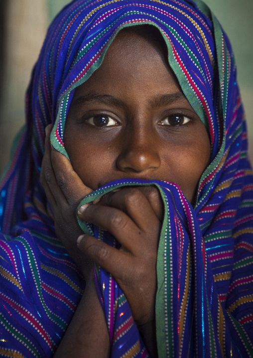 Afar Tribe Girl, Assaita, Afar Regional State, Ethiopia