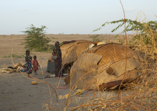 Afar Tribe Homesteads, Assayta, Ethiopia