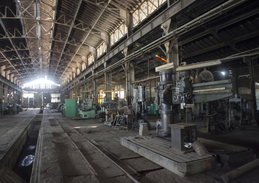 Inside The Dire Dawa Train Station Workshop, Ethiopia