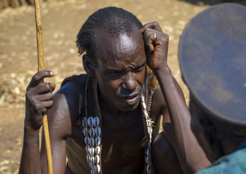 Mourning Ceremony In Hamer Tribe, Turmi, Omo Valley, Ethiopia