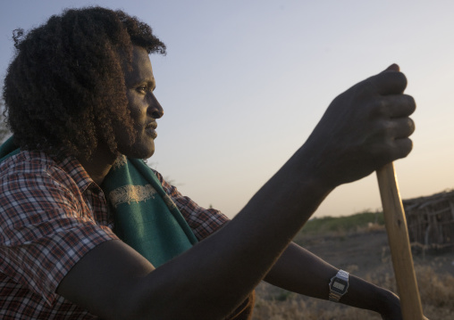 Afar Tribe Man, Afambo, Afar Regional State, Ethiopia