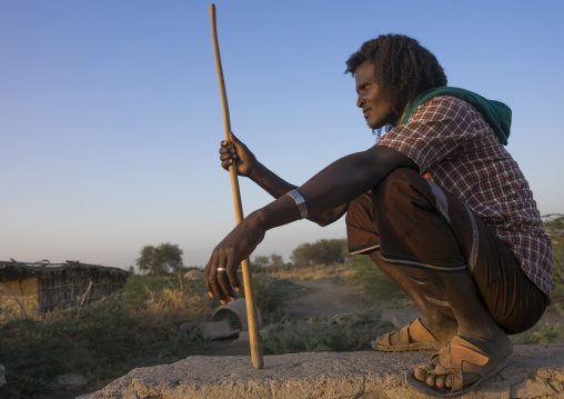 Afar Tribe Man, Afambo, Afar Regional State, Ethiopia