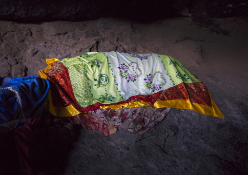 Yemrehana Krestos Rock Church Priests Graves, Lalibela, Ethiopia