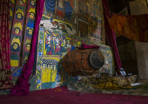 Ora Kidane Merhet Church Drums, Bahir Dar, Ethiopia