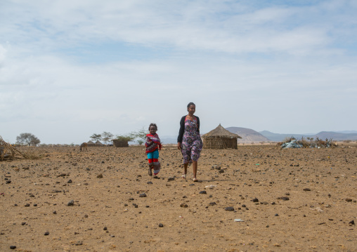 A karrayyu tribe girl called aliya who was the first girl educated in her village, Oromia, Metehara, Ethiopia