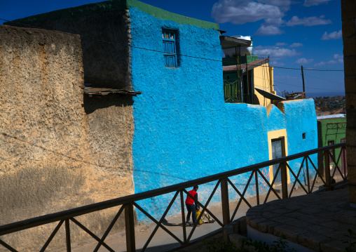 Children playing in the streets of the old town, Harari region, Harar, Ethiopia