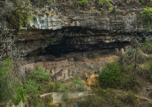 Nakuto lab rock church, Amhara region, Lalibela, Ethiopia