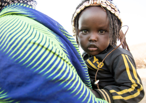 Dabale age grade boy during the Gada system ceremony in Borana tribe, Oromia, Yabelo, Ethiopia