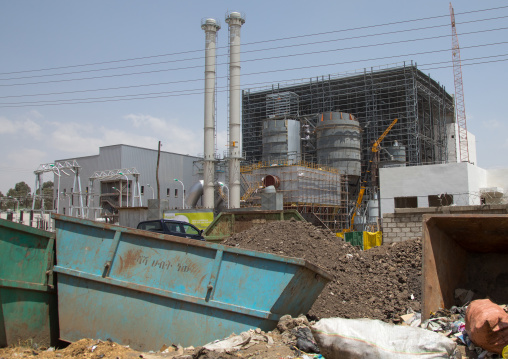 Clean energy factory in Koshe rubbish dump, Addis Ababa region, Addis Ababa, Ethiopia