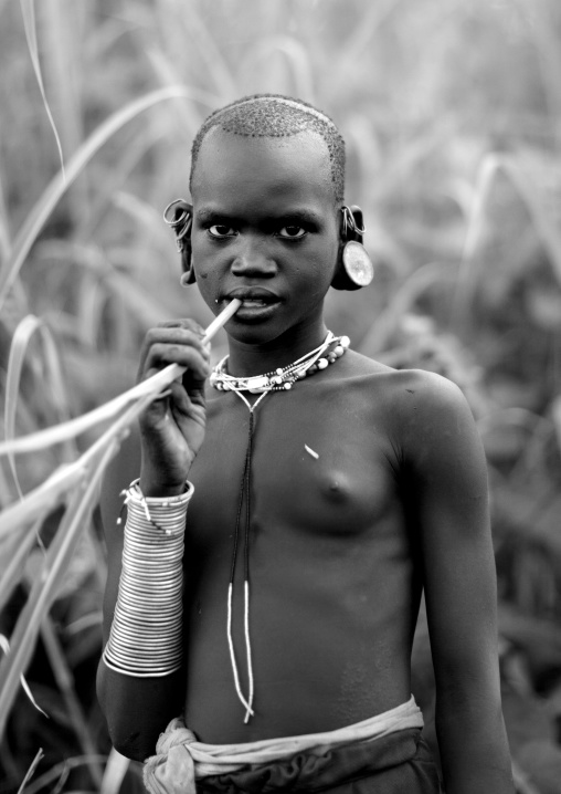 Surma Girl, Omo Valley, Ethiopia