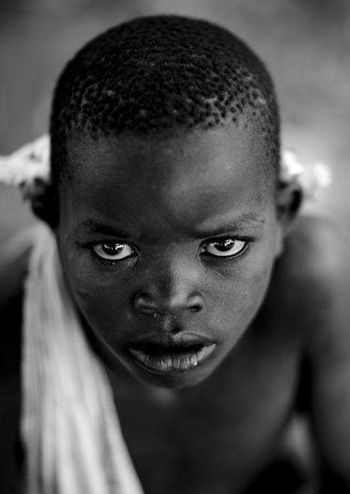 Surma boy, Turgit village, Omo valley, Ethiopia