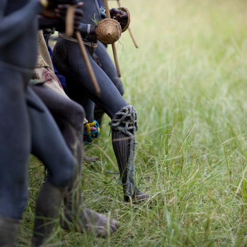 Donga Stick Fighting Ritual, Surma Tribe, Omo Valley, Ethiopia