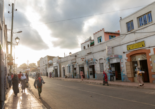 Street leading to the old town, Harari region, Harar, Ethiopia