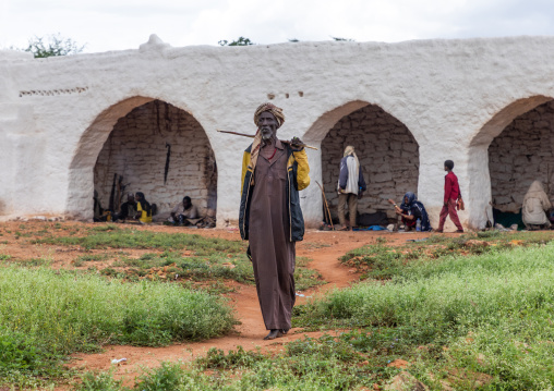 Oromo pilgrims camp in Sheikh Hussein shrine, Oromia, Sheik Hussein, Ethiopia