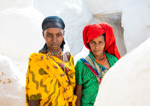 Oromo pilgrims women in the shrine of sufi Sheikh Hussein , Oromia, Sheik Hussein, Ethiopia