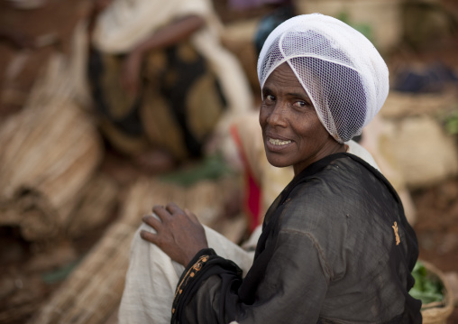 Woman from the gourague tribe, Village of kumbi, Ethiopia