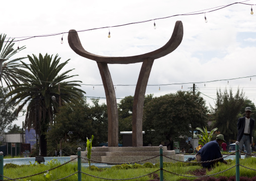 Giant Headrest In Debre Zeit, Ethiopia