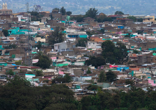 View of harar jugol old town, Harari Region, Harar, Ethiopia