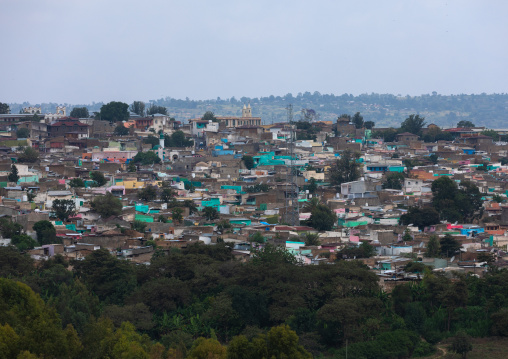 View of harar jugol old town, Harari Region, Harar, Ethiopia