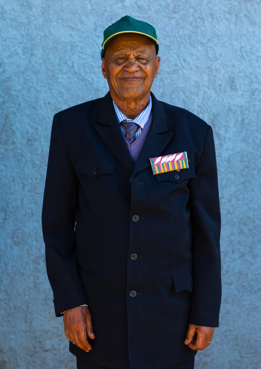 Veteran from the italo-ethiopian war, Addis Abeba region, Addis Ababa, Ethiopia