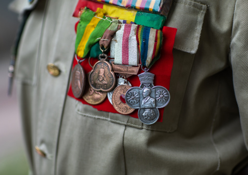 Veteran medals from the italo-ethiopian war, Addis Abeba region, Addis Ababa, Ethiopia