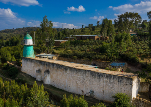 Aerial view of dengogo mosque, Harari Region, Dengogo, Ethiopia