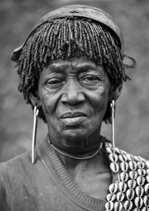 Bana Tribe Woman, Key Afer, Omo Valley, Ethiopia