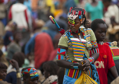 Bana Tribe Girl, Key Afer, Omo Valley, Ethiopia