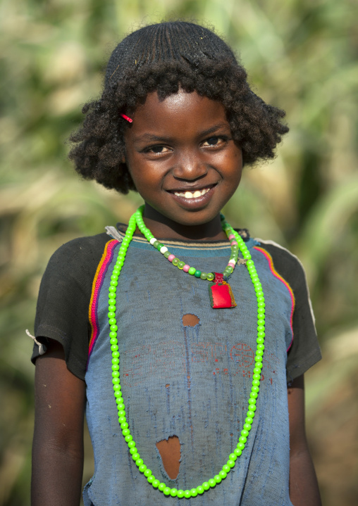 Darashe tribe girl, Omo valley, Ethiopia