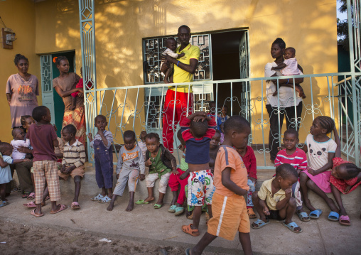 Mingi kids rescued in omochild foundation, Jinka, Omo valley, Ethiopia