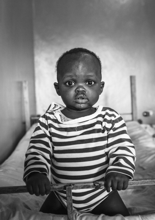 Mingi baby rescued in omochild foundation, Jinka, Omo valley, Ethiopia