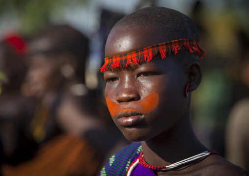 Bodi Tribe Woman, Hana Mursi, Omo Valley, Ethiopia