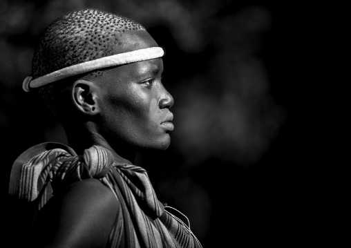 Bodi Tribe Woman, Hana Mursi, Omo Valley, Ethiopia