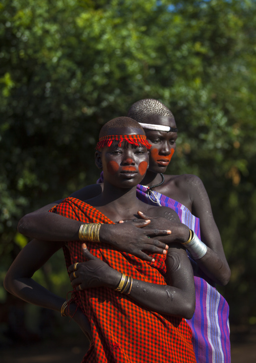 Bodi Tribe Women, Hana Mursi, Omo Valley, Ethiopia