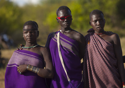 Bodi Tribe Women, Hana Mursi, Omo Valley, Ethiopia