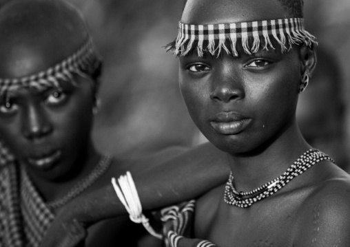 Bodi Tribe Women, Hana Mursi, Omo Valley, Ethiopia