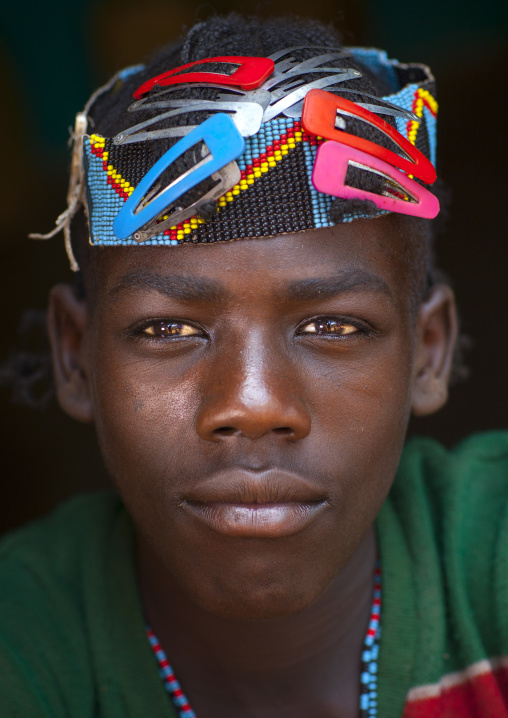 Bana Tribe Man, Key Afer, Omo Valley, Ethiopia