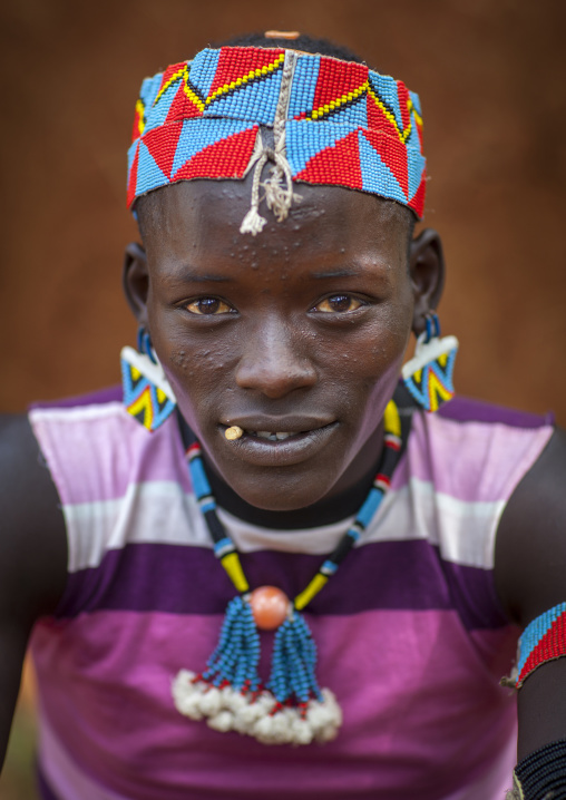 Bana Tribe Man, Key Afer, Omo Valley, Ethiopia