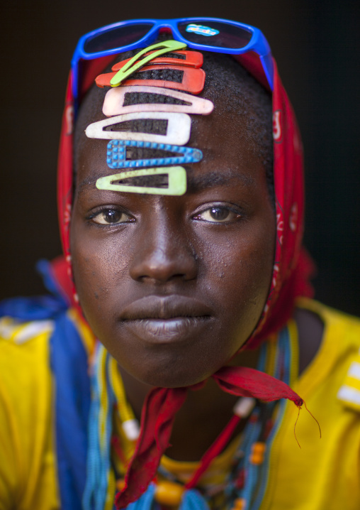 Bana Tribe Woman, Key Afer, Omo Valley, Ethiopia