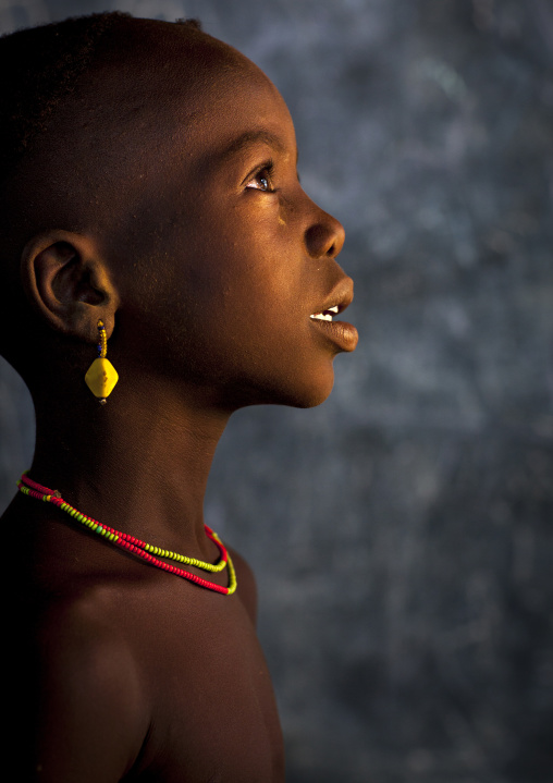 Dassanech Tribe Boy, Omorate, Omo Valley, Ethiopia