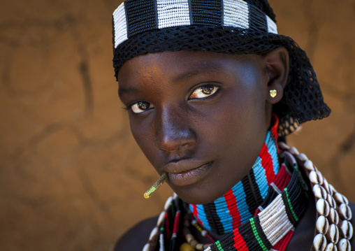 Hamer Tribe Woman, Turmi, Omo Valley, Ethiopia