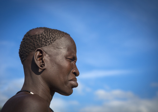 Bodi Tribe Woman, Hana Mursi, Omo Valley, Ethiopia