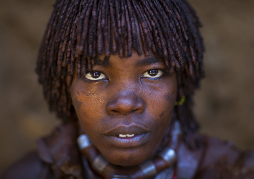 Hamer Tribe Woman, Turmi, Omo Valley, Ethiopia