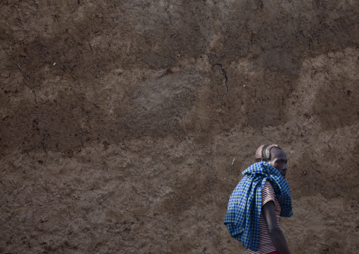 Hamar Man In Turmi, Omo Valley , Ethiopia