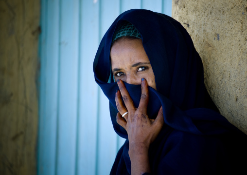 Afar tribe woman, Assaita, Afar regional state, Ethiopia